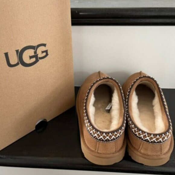 NEW UGG Women's Tasman Slippers Chestnut - Picture 8 of 8